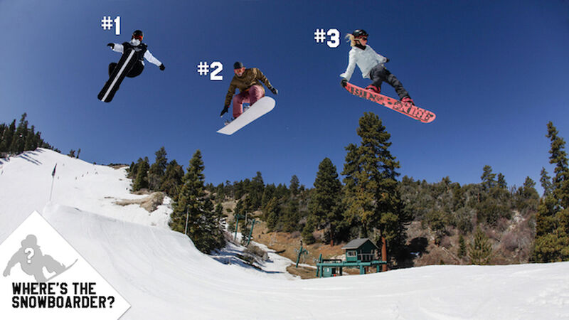 Where's the Snowboarder